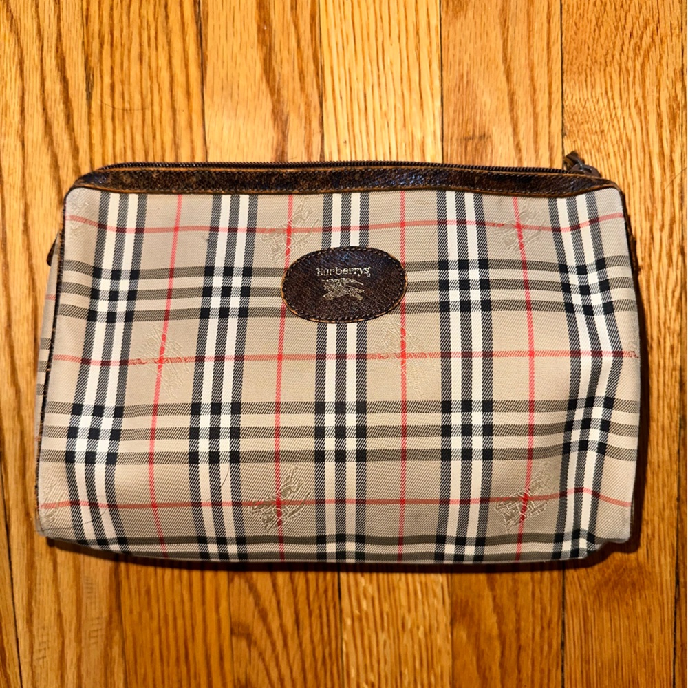 Vintage Burberry Pouch